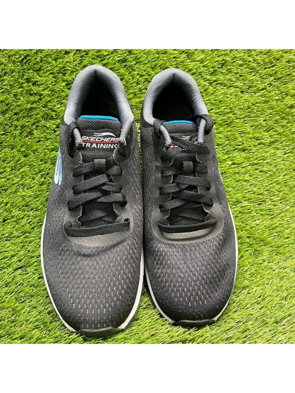 Skechers Skech-Air Element 2.0 Ventin Mens Size 7 Black Running Shoes Sneakers